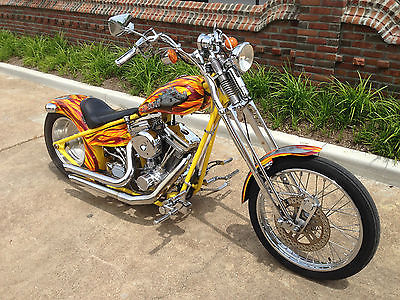 Custom Built Motorcycles : Chopper 2001 boar chopper s s 117 springer best deal you can find on a chopper on ebay