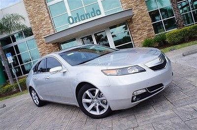 Acura : TL Auto 2012 acura tl 3.5 l forged silver metallic one owner celan carfax only 15 k miles