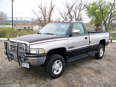 Dodge : Ram 2500 Base Standard Cab Pickup 2-Door 1995 dodge ram 2500 cummins turbo diesel 4 x 4 mint 79 000 actual miles 12 valve