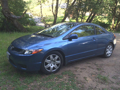 Honda : Civic LX Coupe 2-Door 2007 civic couple lx beautiful blue very good condition