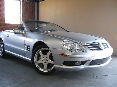 Mercedes-Benz : SL-Class Base Convertible 2-Door 2003 mercedes benz sl 500 conv 1 owner california car fresh service mint