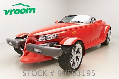 Plymouth : Prowler Certified 1999 3K LOW MILES CRUISE CLEAN CARFAX 1999 plymouth prowler 3 k mile cruise contrl cd changer cassette cln carfax vroom