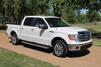 Ford : F-150 Lariat Supercrew One Owner Perfect Carfax Navigation Heated and Cooled Seats MSRP New $46530