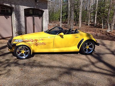 Plymouth : Prowler base 1999 yellow plymouth prowler