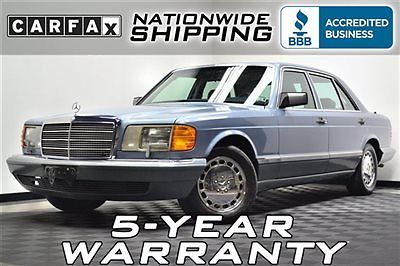 Mercedes-Benz : 400-Series SEL 420 sel nationwide shipping 5 year warranty loaded leather sunroof carfax