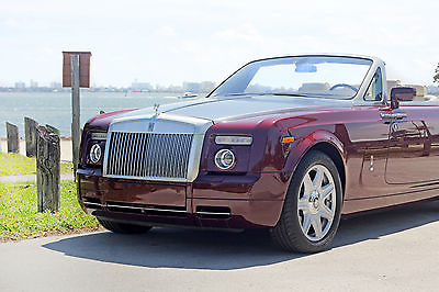 Rolls-Royce : Phantom drop head 2008 rolls royce drophead convertible