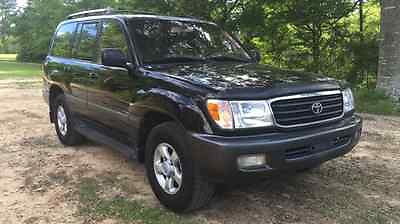 Toyota : Land Cruiser Base Sport Utility 4-Door 1998 toyota land cruiser leather loaded sunroof clean