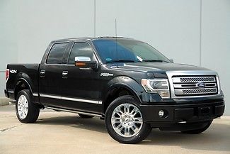 Ford : F-150 Platinum 4x4 1 owner sunroof nav 20 s power boards heated cooled seats texas