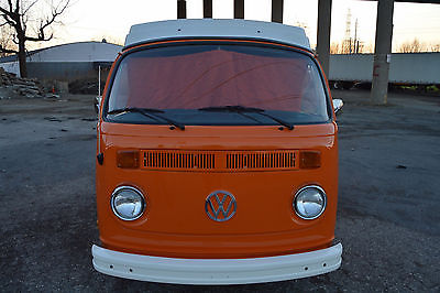 Volkswagen : Bus/Vanagon westfalia 1974 vw camper bus orange white