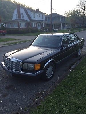 Mercedes-Benz : 400-Series chrome 1990 mercedes benz 420 sel collectible restoration opportunity vehicle