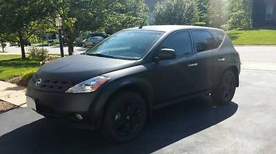 Nissan : Murano SL Sport Utility 4-Door 2003 nissan murano matte black awd custom