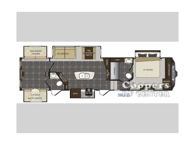 2015 Keystone Rv Avalanche 390RB