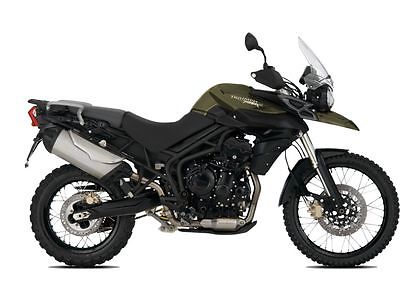 Triumph : Tiger 2014 triumph tiger 800 xc w abs matte khaki green