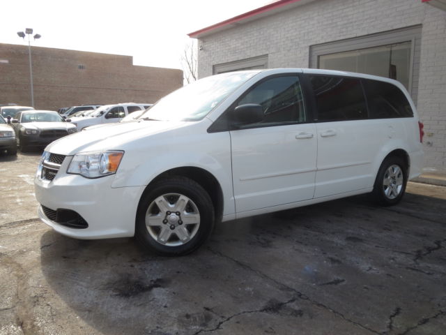 Dodge : Grand Caravan 4dr Wgn SE White SE 7 Pass 153k Hwy Miles Off Lease Rear Air Well Maintained Nice