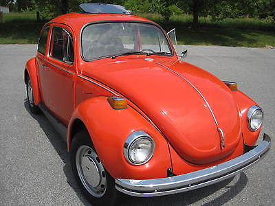 Volkswagen : Beetle - Classic Super Beetle 1972 vw beetle with sunroof fully restored excellent condition