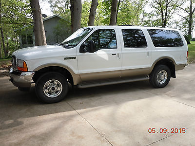 Ford : Excursion Limited 2001 ford excursion limited 4 x 4 7.3 turbo diesel excellent never towed trailer