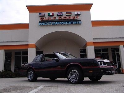 Chevrolet : Monte Carlo SS 1986 chevrolet monte carlo ss automatic 2 door coupe