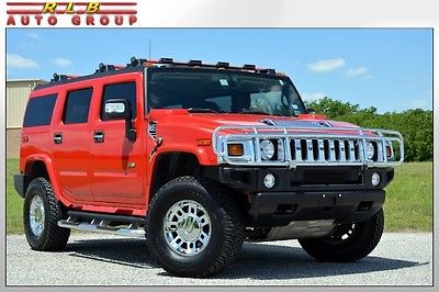 Hummer : H2 Victory Edition SUV 2007 h 2 special limited edition victory red 62 k miles a collector s dream rare