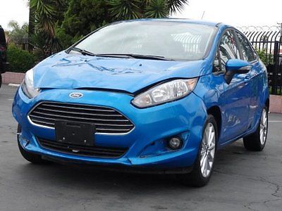 Ford : Fiesta SE 2014 ford fiesta se damaged rebuilder economical perfect project car low miles