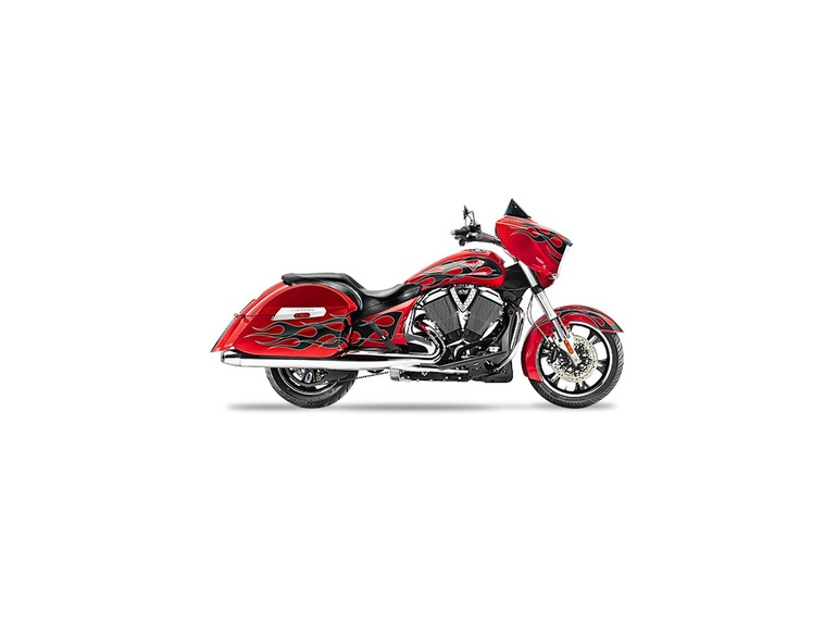 2015 Victory Cross Country Havasu Red with Black Flam