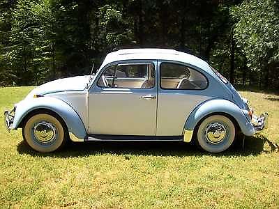 Volkswagen : Beetle - Classic two tone 1967 vw bug rag top