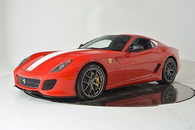 Ferrari : 599 GTO Carbon Fiber Yellow Calipers Leather Daytona Alcantara iPod Navigation Sensors
