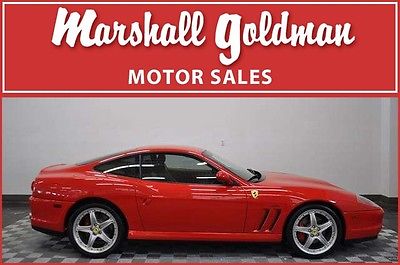 Ferrari : 575 Base Coupe 2-Door 2003 ferrari 575 m maranello f 1 rosso corsa red tan leather 15600 miles