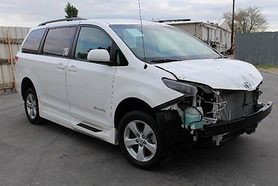 Toyota : Sienna LE 2012 toyota sienna le repairable salvage wrecked fixable wheelchair accessible