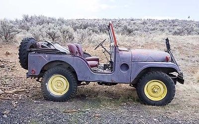 Jeep : Other military 1953 jeep m 38 a 1 original rebuilt motor and other runs good military collectable