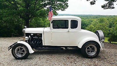 Ford : Model A Coupe 1931 ford model a coupe abalone white with metal flakes
