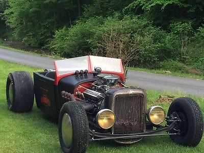 Ford : Model A no chrome 1929 roadster model a rat rod 502