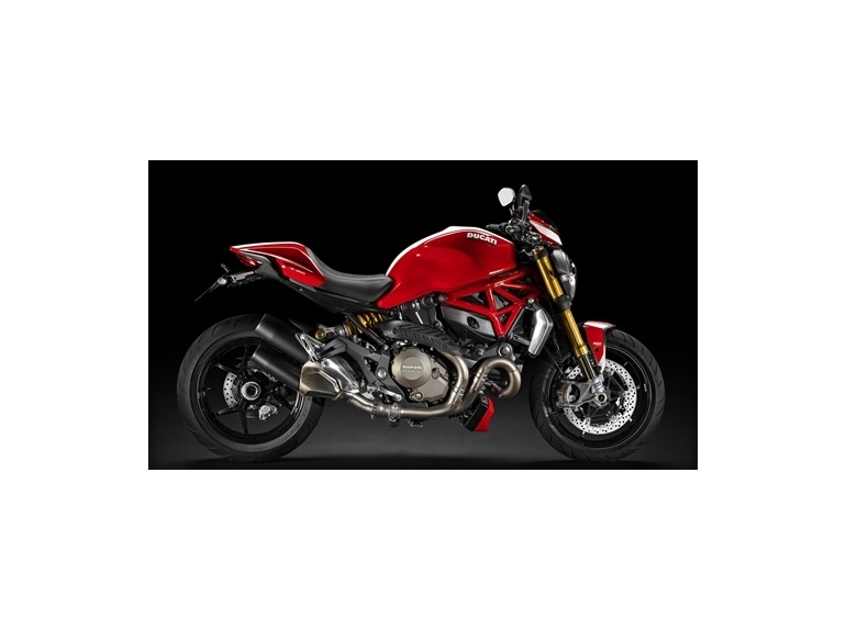 2015 Ducati Monster 1200S Red / White Stripe