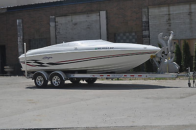 1998 Baja Hammer 22 Foot Powerboat Big Block 468 Engine