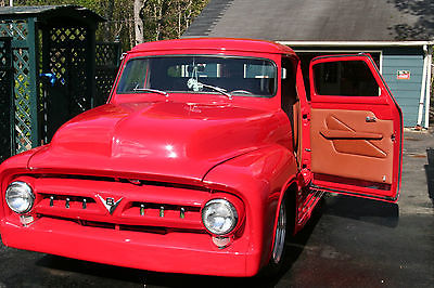 Ford : F-100 street rod Ford F100 Street Rod Chopped Pro Classic Chevrolet 383 A/C Th400 Suicide F 100
