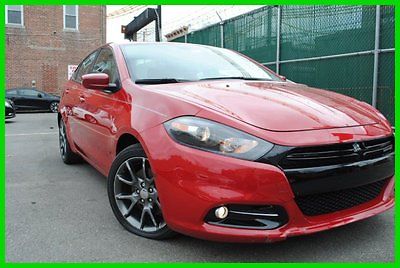 Dodge : Dart Rallye 2.0 AT BT Audio 13,376 Miles Repairable Rebuildable Salvage Wrecked Runs Drives EZ Project Needs Fix Low Mile