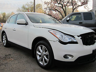 Infiniti : EX Journey INFINITI EX35 FX AWD JOURNEY NAV CAMERA WHITE TAN SALVAGE REPAIRABLE