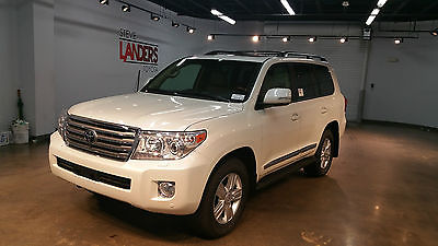Toyota : Land Cruiser Base Sport Utility 4-Door 15 4 x 4 gps navigation leather sunroof coolbox blind spot dvd completely loaded