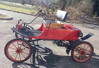 Oldsmobile : Other red with black trim 1901 antique kit car