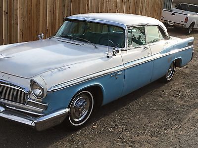 Chrysler : New Yorker 4 door hardtop 1956 chrysler new yorker rare 4 door hardtop hemi rat rod low rod patina classic