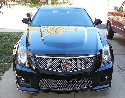 Cadillac : CTS V 2009 automatic black raven cts v with recaros 640 hp