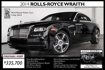 Rolls-Royce : Other Base Coupe 2-Door 2014 rolls royce wraith black 2 dr rwd 6.6 l v 12 48 v turbo