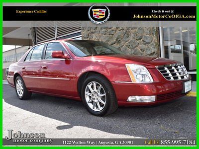 Cadillac : DTS Luxury Collection 2010 cadillac dts luxury sunroof crystal red cashmere int heated leather bose
