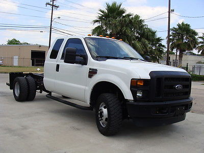 Ford : F-350 4X4 2008 ford f 350 4 dr ext cab 6.4 l diesel cab chase