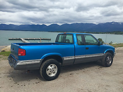 GMC : Sonoma SLE Extended Cab Pickup 2-Door GMC Sonoma, pickup, truck, blue, used, great condition, ex cab
