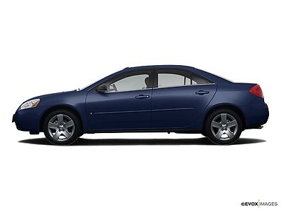 Pontiac : G6 4dr Sedan PONTIAC G6 4dr Sedan Automatic Gasoline 3.5L V6 Cyl BLUE