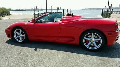 Ferrari : 360 Spider Convertible 2-Door F-1  ONLY 7300 MILES, FULLY SERVICED