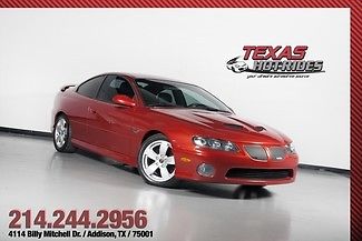 Pontiac : GTO LS2 6-Speed 2006 pontiac gto ls 2 6 speed all stock black leather xtra clean must see