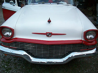 Studebaker : commander all it had from the factory 1957 studibaker v 8 auto stock