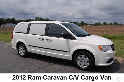 Dodge : Caravan C/V 2012 dodge caravan cargo van ram c v used 3.6 l v 6 automatic fwd minivan clean