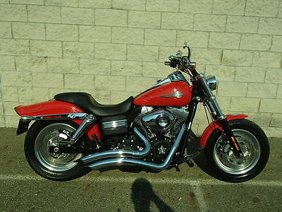 Harley-Davidson : Dyna HARLEY DAVIDSON FAT BOB IN RED!!!!! UM30077 M.R.